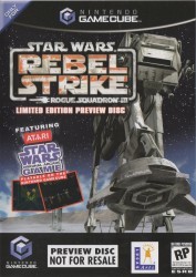 Star Wars Rogue Squadron III Rebel Strike Limited Edition Preview Disc Rom